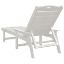 Solstol Hvid 195,5 x 53 x 98,5 cm HDPE