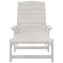 Solstol Hvid 195,5 x 53 x 98,5 cm HDPE