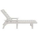 Solstol Hvid 195,5 x 53 x 98,5 cm HDPE