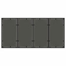 Have Spisebordssæt 7 pcs Sort polyrattan