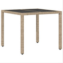 Have Spisebordssæt 3 pcs Beige polyrattan
