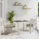 Have Spisebordssæt 3 pcs Lysegrå polyrattan