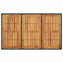 Have Spisebordssæt 5 pcs Sort polyrattan