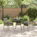 Have Spisebordssæt 3 pcs Grå polyrattan