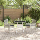 Have Spisebordssæt 3 pcs Lysegrå polyrattan