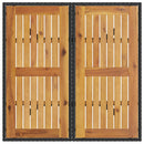 Have Spisebordssæt 3 pcs Sort polyrattan