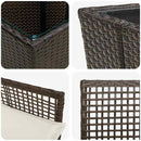 Have Bistro Sæt 3 pcs Brun polyrattan