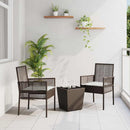 Have Bistro Sæt 3 pcs Brun polyrattan
