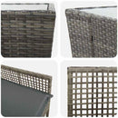 Have Bistro Sæt 3 pcs Grå polyrattan