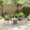 Have Bistro Sæt 3 pcs Grå polyrattan