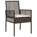 Have Bistro Sæt 3 pcs Brun polyrattan
