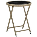 Have Bistro Sæt 3 pcs Beige polyrattan