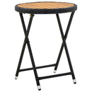 Have Bistro Sæt 3 pcs Sort polyrattan