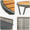 Have Bistro Sæt 3 pcs Grå polyrattan