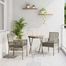 Have Bistro Sæt 3 pcs Grå polyrattan