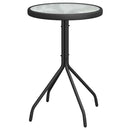 Have Bistro Sæt 3 pcs Sort Stål