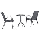 Have Bistro Sæt 3 pcs Grå Stål