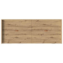 Sengestel med skuffe Artisan Egetræ 80 x 200 cm Konstrueret træ