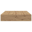 Seng med opbevaring Artisan Egetræ 150 x 200 cm Konstrueret træ
