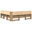 Opbevaringshovedgavl Artisan Egetræ 200 cm Konstrueret træ