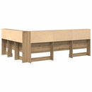 Opbevaringshovedgavl Artisan Egetræ 140 cm Konstrueret træ