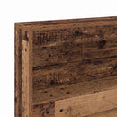 Opbevaringshovedgavl Gammelt træ 207,5 x 137,5 x 76,5 cm
