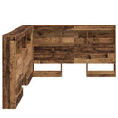 Opbevaringshovedgavl Gammelt træ 207,5 x 137,5 x 76,5 cm