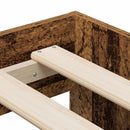 Seng med opbevaring Gammelt træ 234 x 103 x 53.5 cm