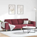 Stue Sofa Vinrød 250 x 77 x 76 cm Polyester