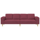 Stue Sofa Vinrød 250 x 77 x 76 cm Polyester