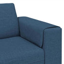 Stue Sofa Blå 250 x 77 x 76 cm Polyester