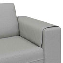 Stue Sofa Skygrå 250 x 77 x 76 cm Polyester