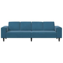 Stue Sofa Blå 250 x 77 x 76 cm