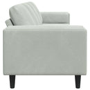 Stue Sofa Lysegrå 250 x 77 x 76 cm