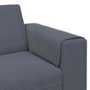 Stue Sofa Mørkegrå 250 x 77 x 76 cm