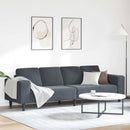 Stue Sofa Mørkegrå 250 x 77 x 76 cm