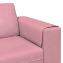 Stue Sofa Lyserød 250 x 77 x 76 cm