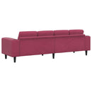 Stue Sofa Vinrød 250 x 77 x 76 cm