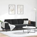 Stue Sofa Sort 250 x 77 x 76 cm