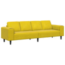 Stue Sofa Gul 250 x 77 x 76 cm