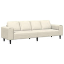 Stue Sofa Creme 250 x 77 x 76 cm