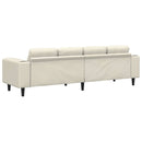 Stue Sofa Creme 250 x 77 x 76 cm