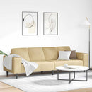 Sofa Grågrøn 250 x 77 x 76 cm Velourstof