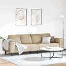 Stue Sofa Lysegrå 250 x 77 x 76 cm