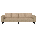 Stue Sofa Lysegrå 250 x 77 x 76 cm