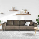 Stue Sofa Mørkegrå 250 x 77 x 76 cm