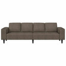 Stue Sofa Mørkegrå 250 x 77 x 76 cm