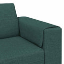 Stue Sofa 3 pcs Mørkegrøn Polyester