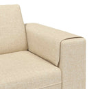 Stue Sofa 3 pcs Creme Polyester