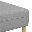 Stue Sofa 3 pcs Skygrå 250 x 188 x 76 cm Polyester